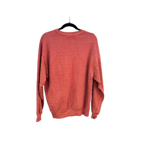 Tie Dye Crewneck Sweatshirt with "Daddy" Embroidery | Geode Tie - Reverse Dye - Picture 2 of 2